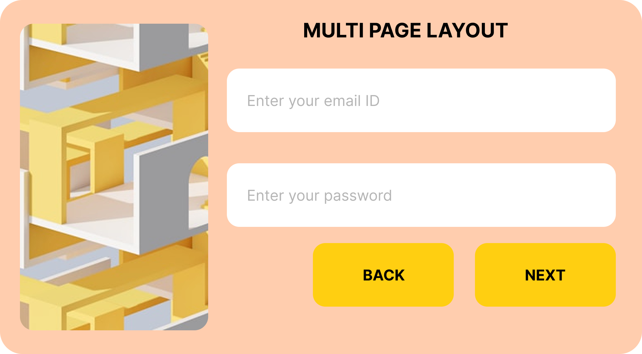 Multi page form preview